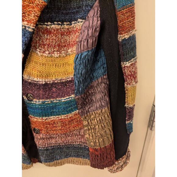 LULU-H women's blazer jacket 30% wool 70% viscose Size M - Picture 5 of 9